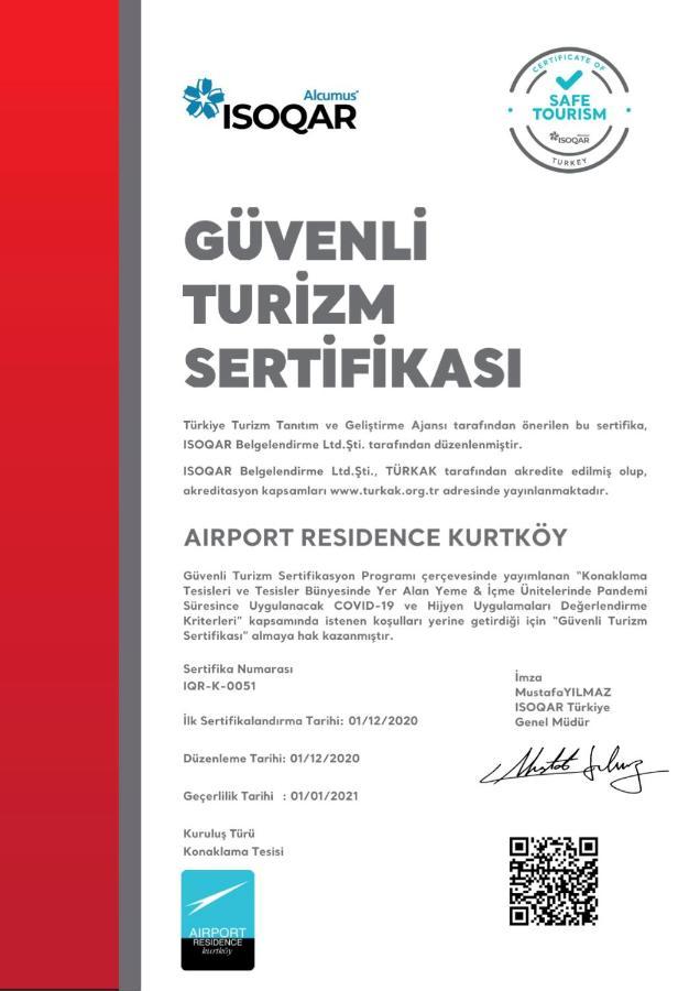 Airport Residence Stambuł Zewnętrze zdjęcie